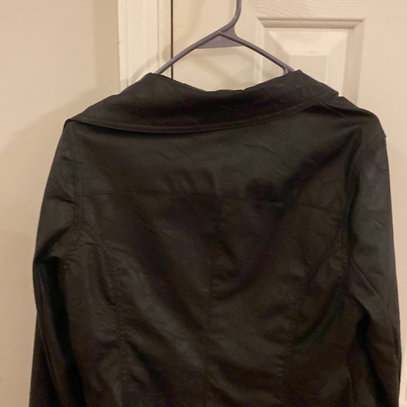 Faux Leather Moto Jacket - Picture 5 of 10